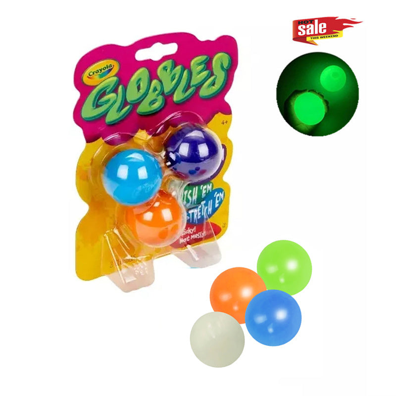 Bâton anti-stress jouet balle collante