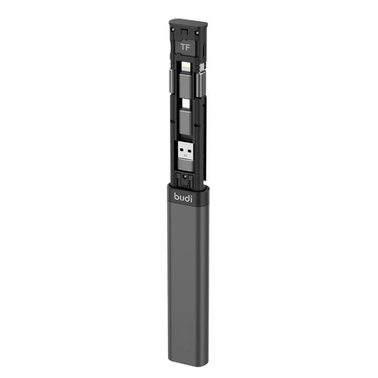 BUDI 9-in-1 Multi-function Smart Adapter Card Storage