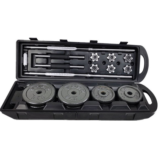 Juego de combinación para el hogar con mancuernas y barra de pintura