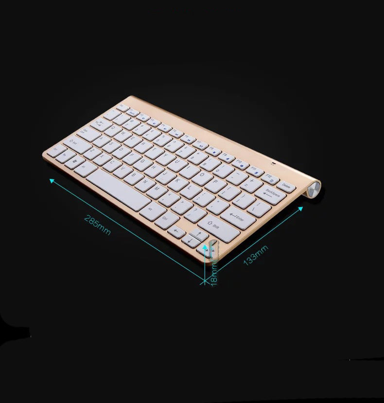 Clavier et souris sans fil portables 2,4 G