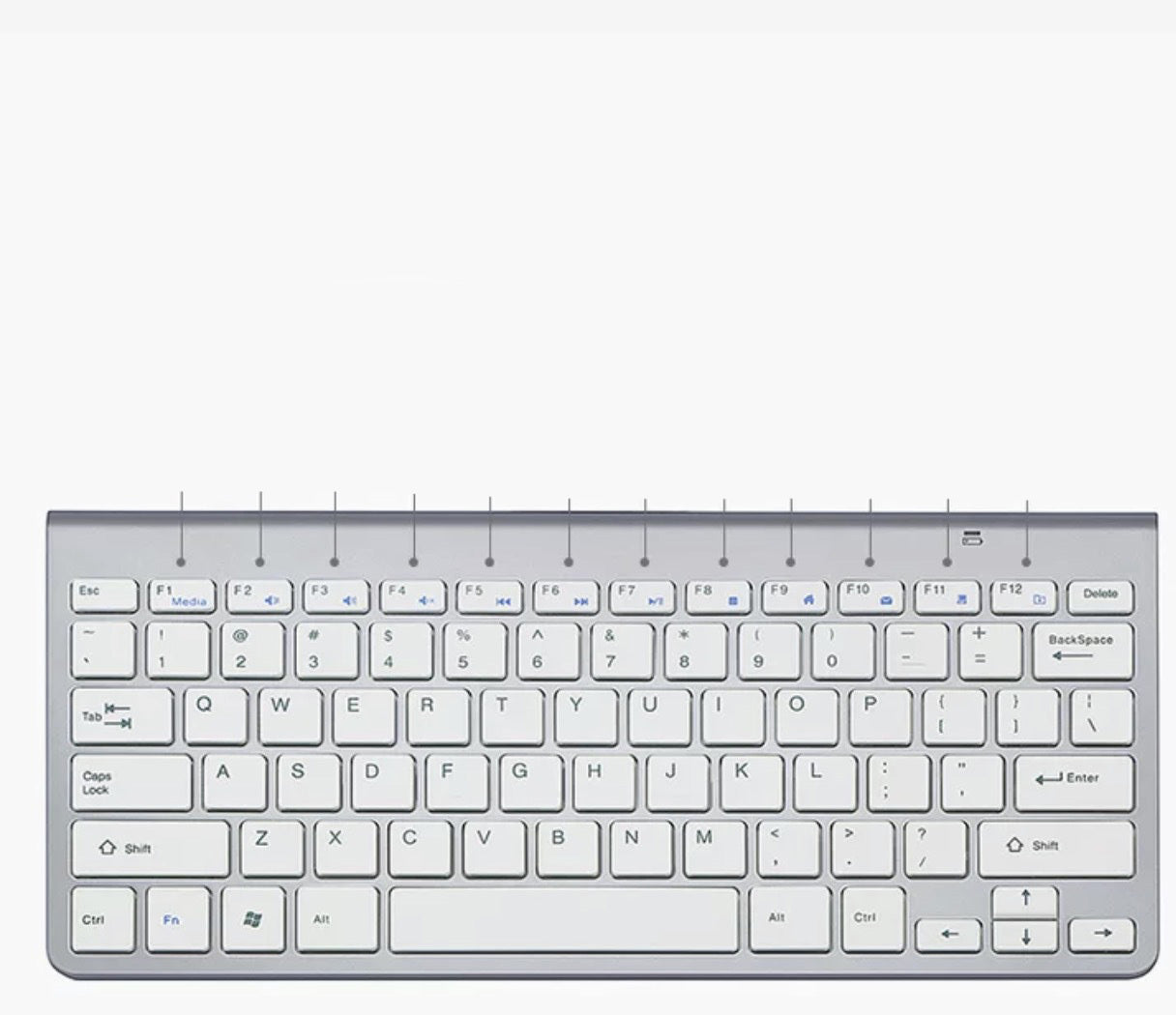 Clavier et souris sans fil portables 2,4 G