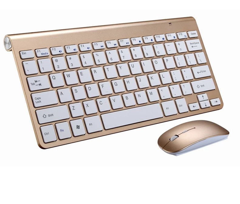 Clavier et souris sans fil portables 2,4 G