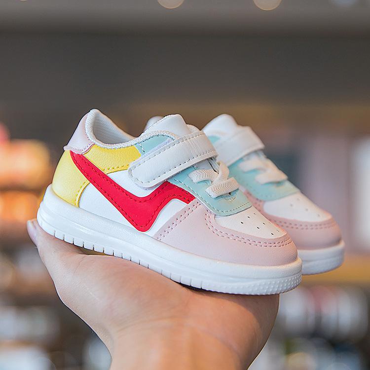 Chaussures de tableau blanc pour femmes en bas âge, chaussures de bébé d'automne, chaussures pour enfants à fond souple