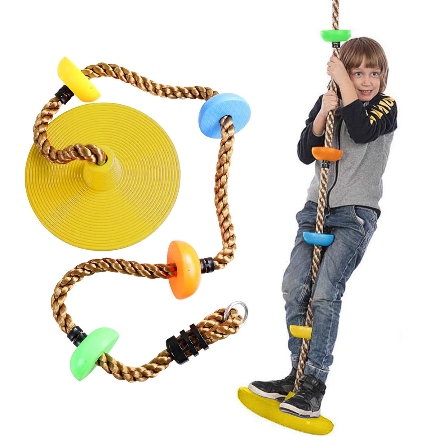 Équipement de jeu de balançoire pour enfants en plastique, ensemble de jouets d'extérieur pour enfants, accessoires