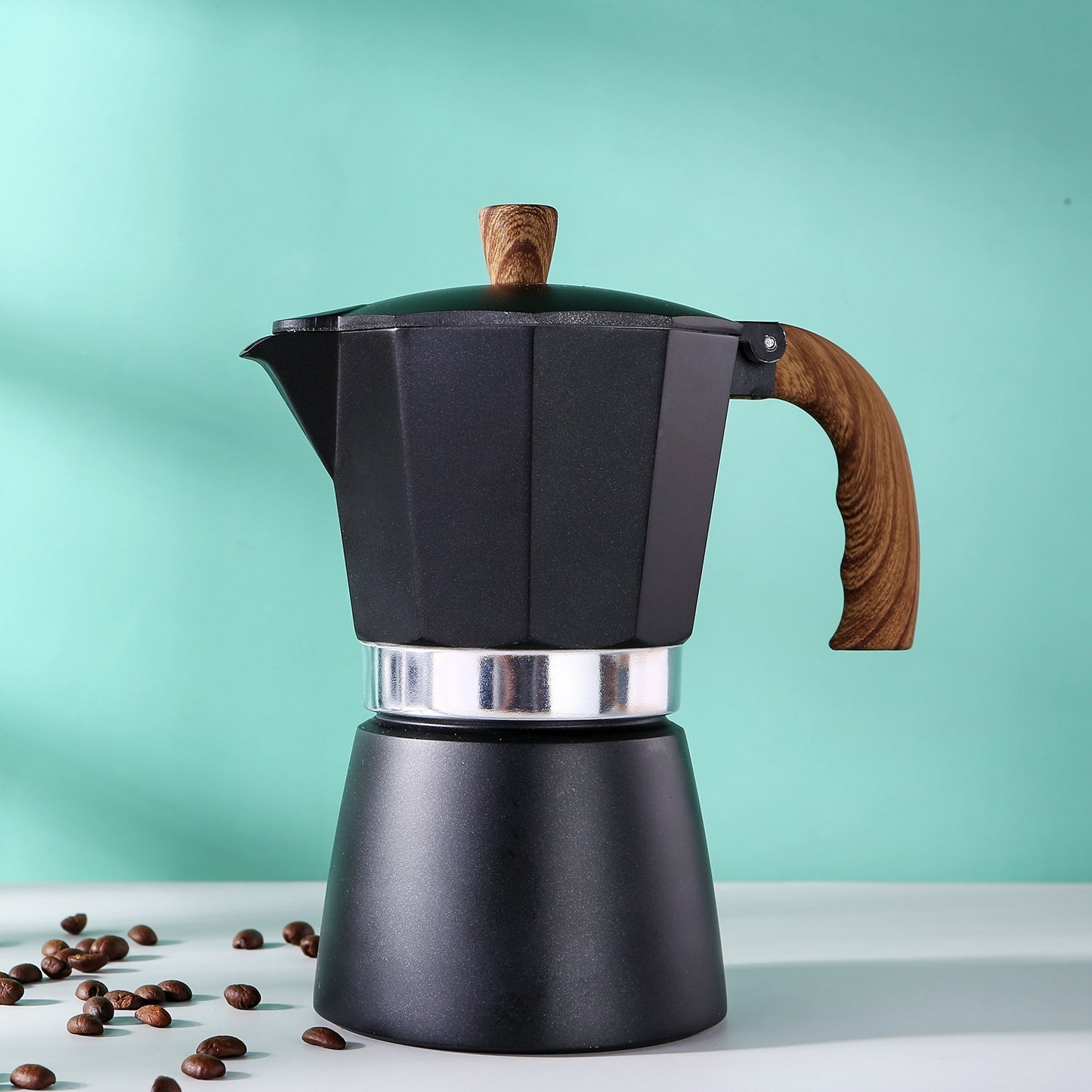 Ensemble de cafetière moka italienne, cafetière de Style européen