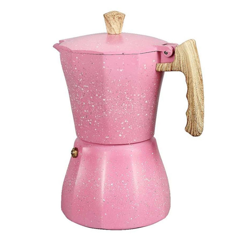 Cafetière octogonale turque en aluminium de Style européen, tasse à café