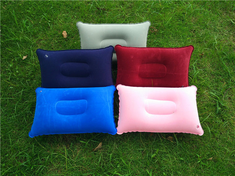 Gros extérieur Pvc oreillers voyage Camping épais flocage rectangulaire gonflable oreillers sieste compagnon oreiller carré