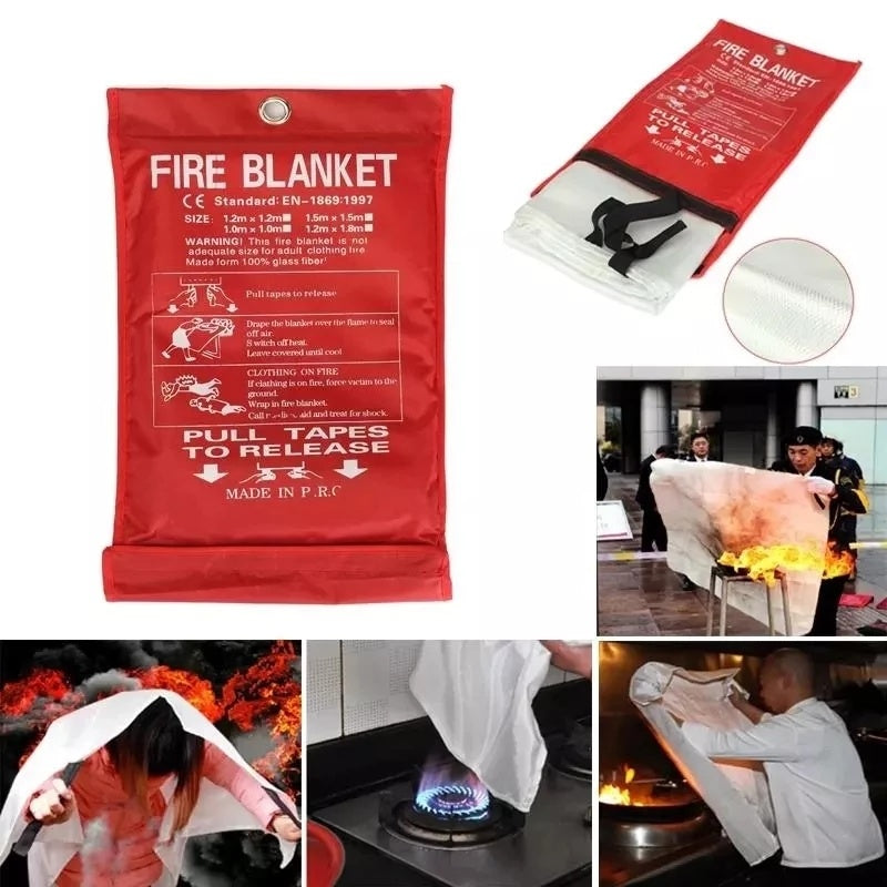 Couverture anti-incendie Couverture anti-incendie en fibre de verre