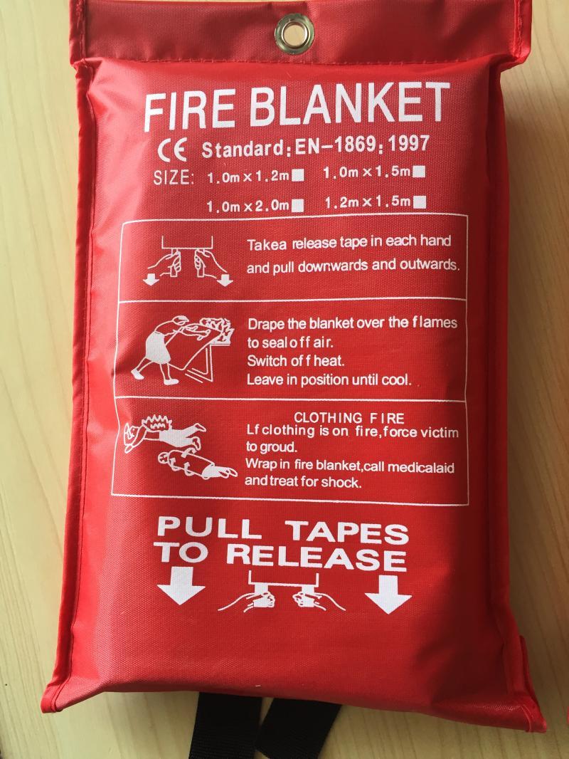 Couverture anti-incendie Couverture anti-incendie en fibre de verre