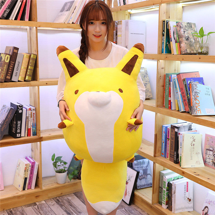 Zabawki – jouets en Peluche raton laveur et renard, dessin animé, mignon, oreiller, jouet pour bébé, coussin doux rembourré, animaux en Peluche, décoration de la maison, nouvelle collection