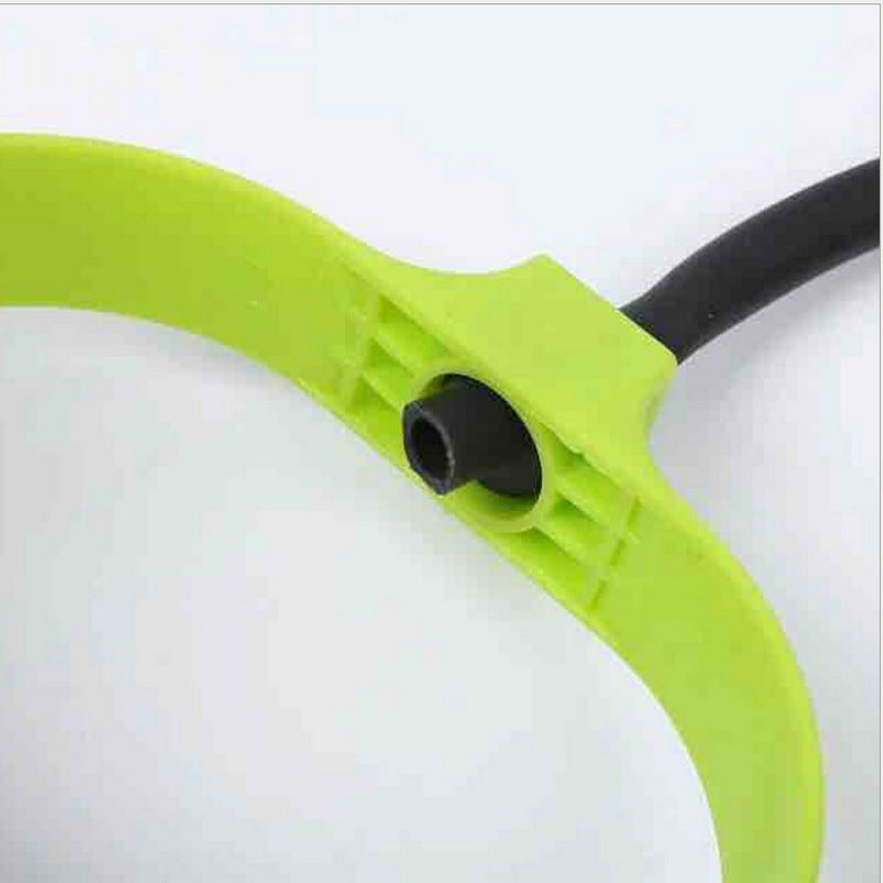 Artefact de remise en forme de roue musculaire abdominale en plastique domestique