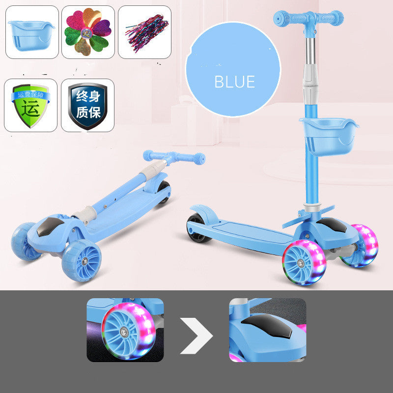 Scooter pour enfants Mi Gao trois-en-un enfants Skateboard Scooter Scooter