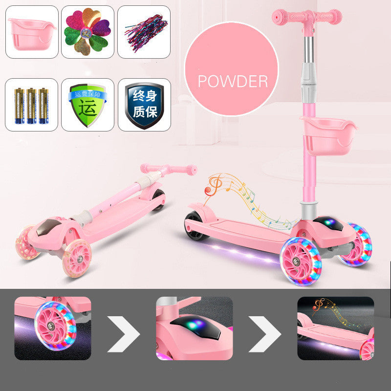 Scooter pour enfants Mi Gao trois-en-un enfants Skateboard Scooter Scooter