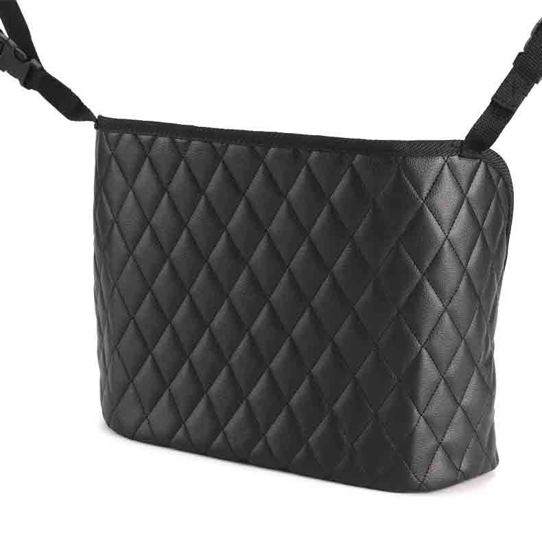 Sac de rangement de voiture, support de sac à main, organisateur de rangement de siège de voiture, support de sac à main, rangement intérieur automobile, organisateur central de voiture