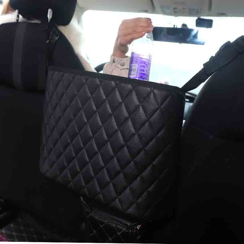 Sac de rangement de voiture, support de sac à main, organisateur de rangement de siège de voiture, support de sac à main, rangement intérieur automobile, organisateur central de voiture