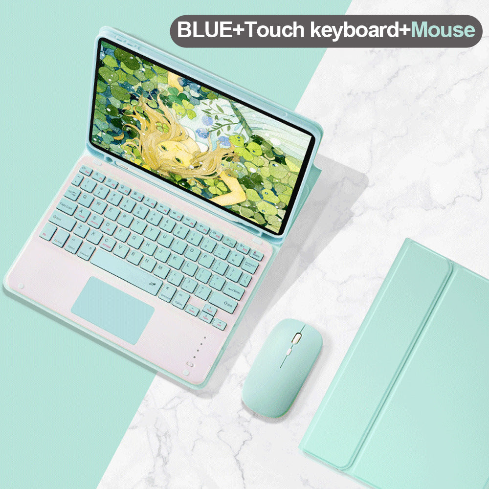 Tableta Protector de teclado Bluetooth Teclado táctil Modo dual Ratón Bluetooth