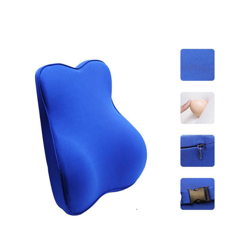 Almohada lumbar para coche, cojín lumbar para coche, cojín de espuma viscoelástica para coche