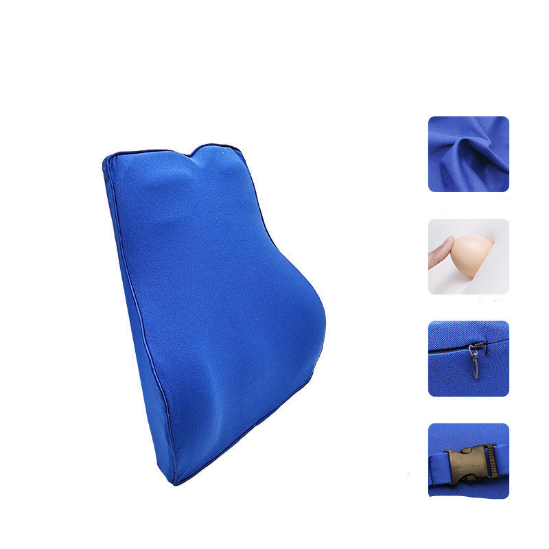 Almohada lumbar para coche, cojín lumbar para coche, cojín de espuma viscoelástica para coche