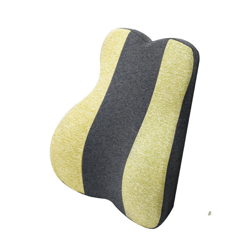 Almohada lumbar para coche, cojín lumbar para coche, cojín de espuma viscoelástica para coche
