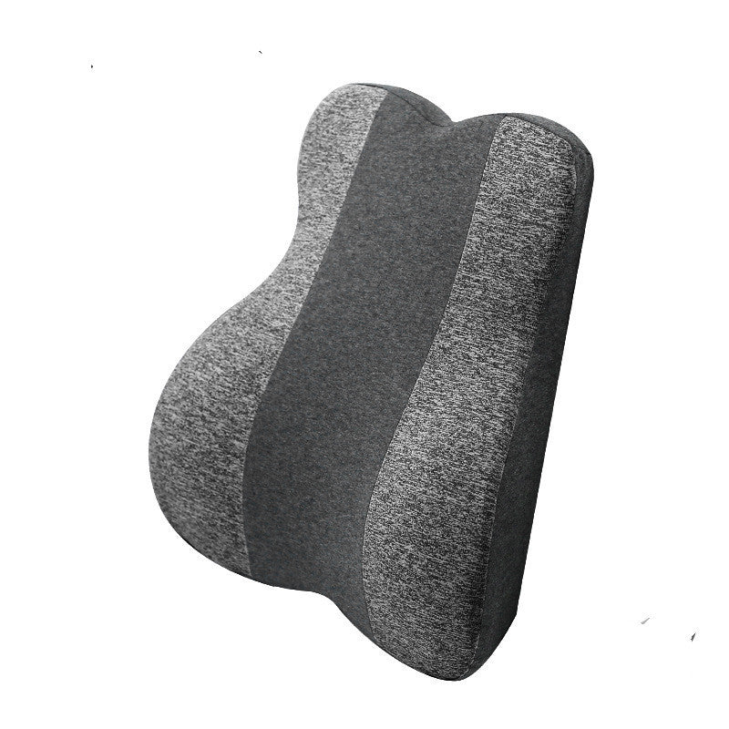 Almohada lumbar para coche, cojín lumbar para coche, cojín de espuma viscoelástica para coche