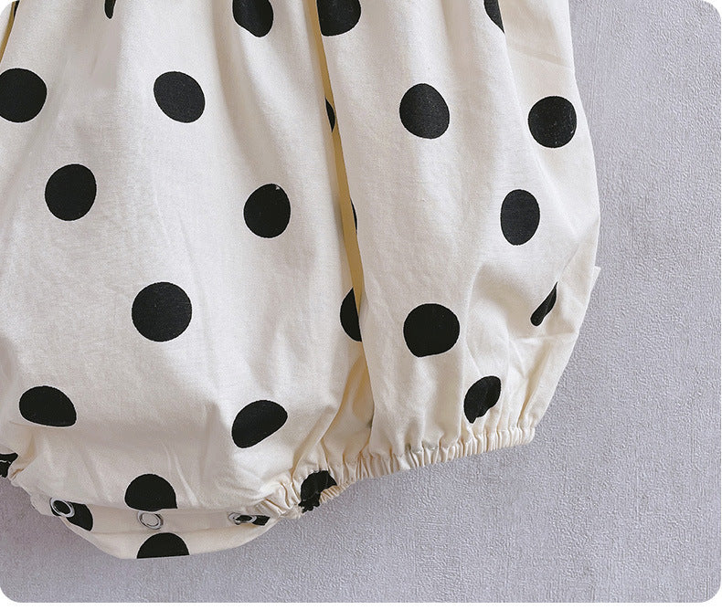 Verano lindo bolso pedo ropa puro algodón estilo súper occidental bebé niña princesa mameluco