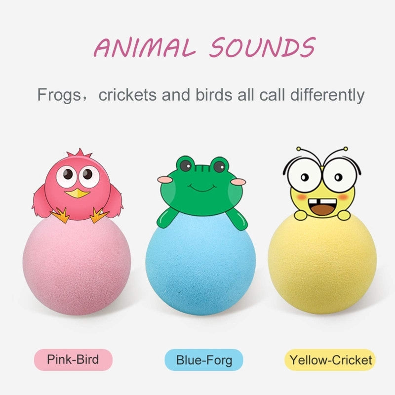 Jouets intelligents pour chats, balle interactive, herbe-aux-chats, jouet, balle de jeu