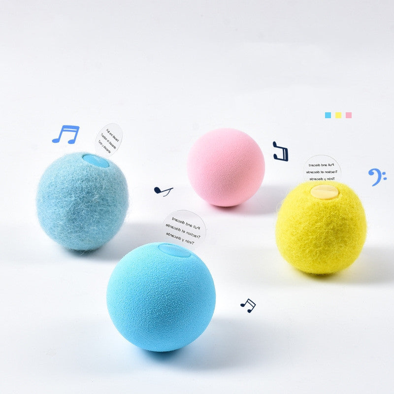 Jouets intelligents pour chats, balle interactive, herbe-aux-chats, jouet, balle de jeu