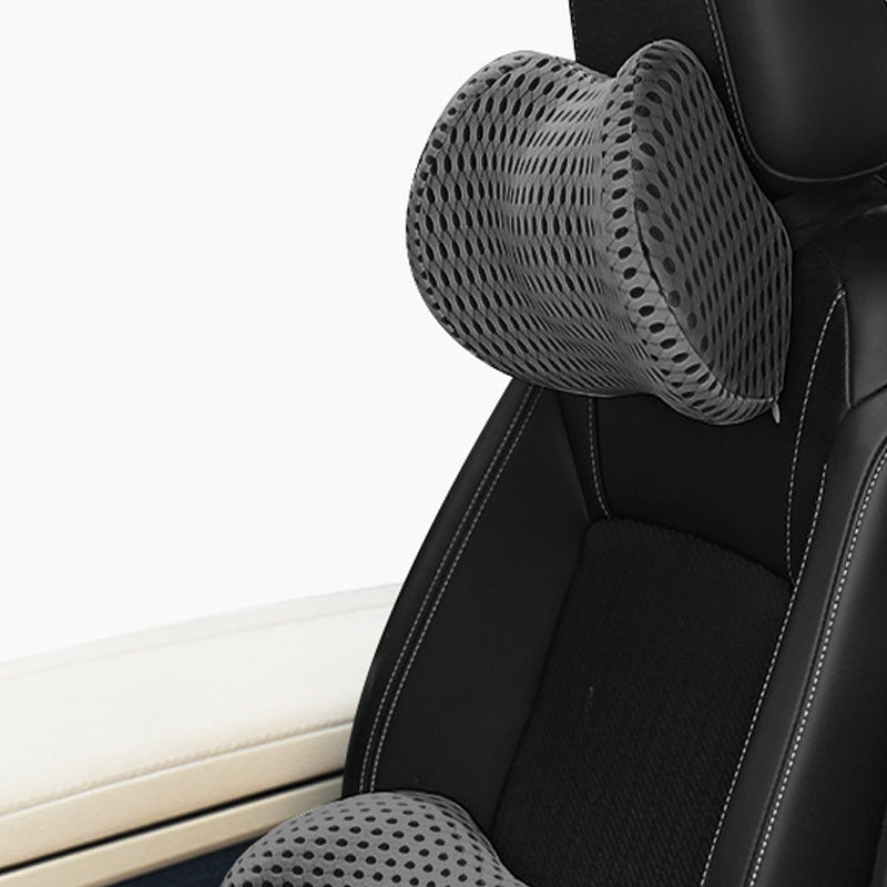 Juego de soporte lumbar para reposacabezas de coche de espuma viscoelástica