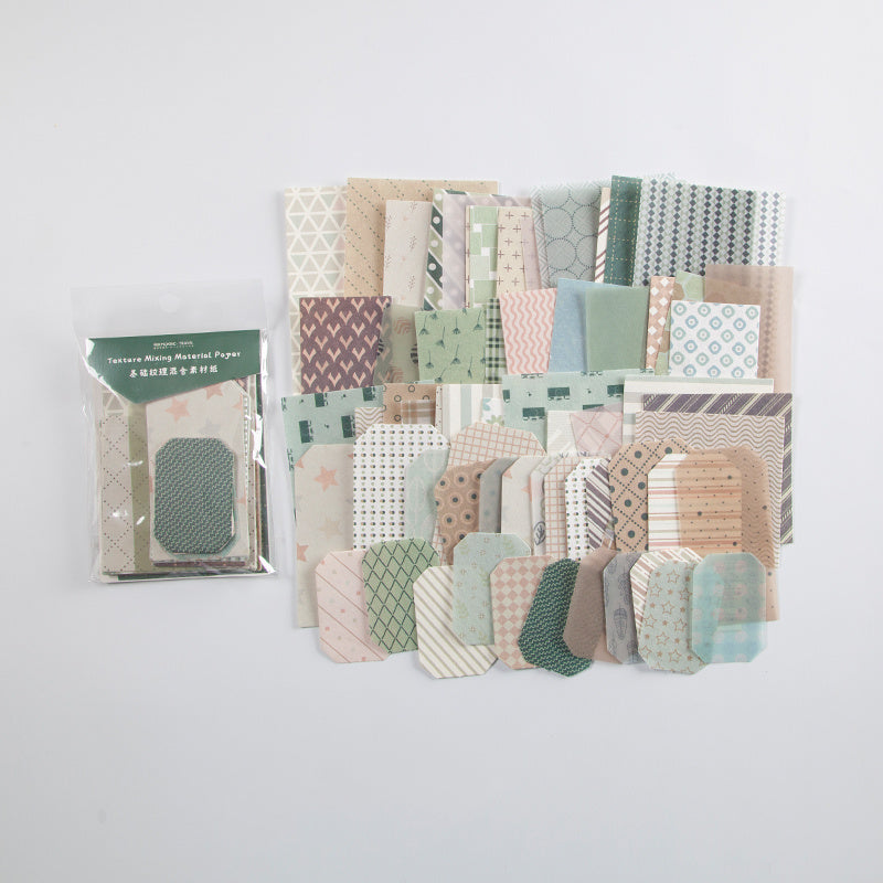 Compte à main bricolage Base Collage décoration autocollants 60 pièces en 4 Styles