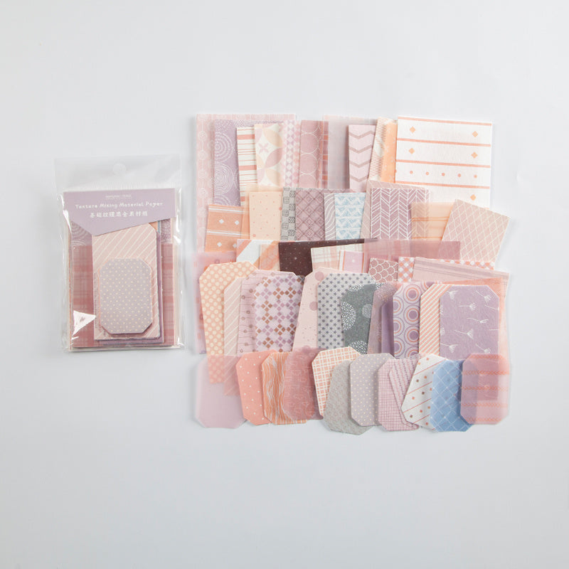 Compte à main bricolage Base Collage décoration autocollants 60 pièces en 4 Styles