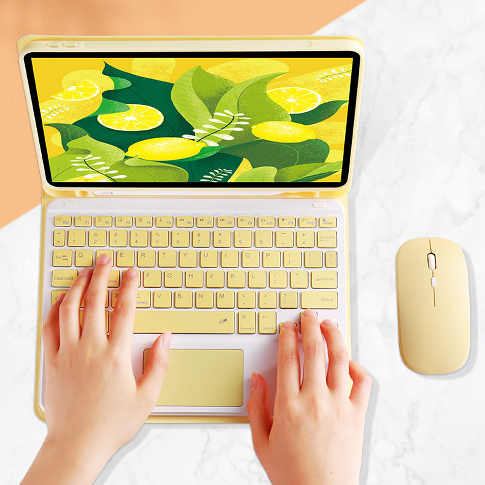 Tableta Protector de teclado Bluetooth Teclado táctil Modo dual Ratón Bluetooth