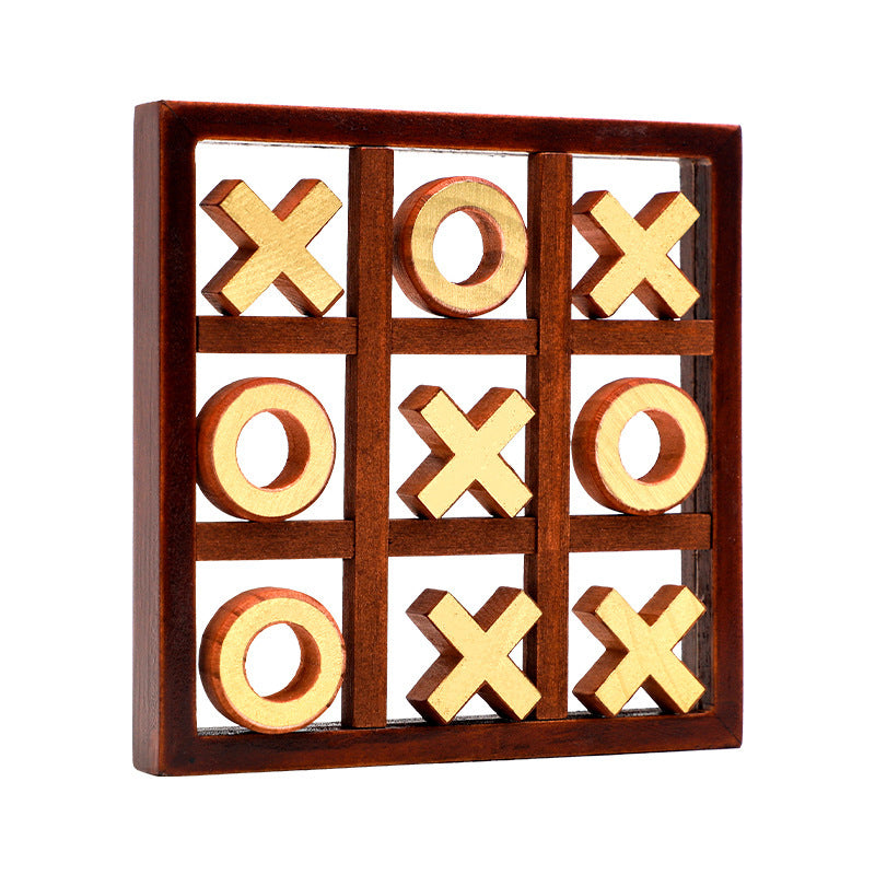 Juguete para juego de mesa de ajedrez de madera, divertido juego de interacción entre padres e hijos, juego de rompecabezas inteligente, juguete educativo para niños