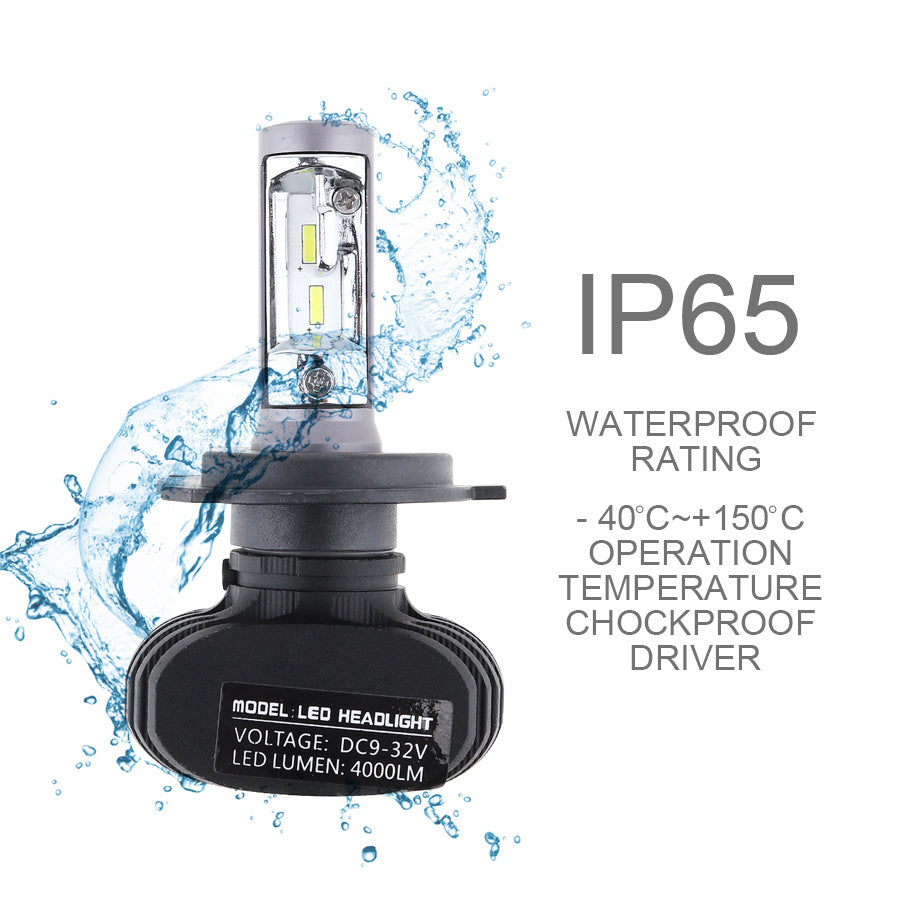 LED Headlight S1-CSP Type LED Headlight Far And Near Beam Integration Retrofit H4H79005