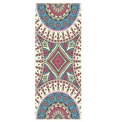 Printed Yoga Mat Drape Sweat-Absorbent Fitness Yoga Towel Yoga Drape