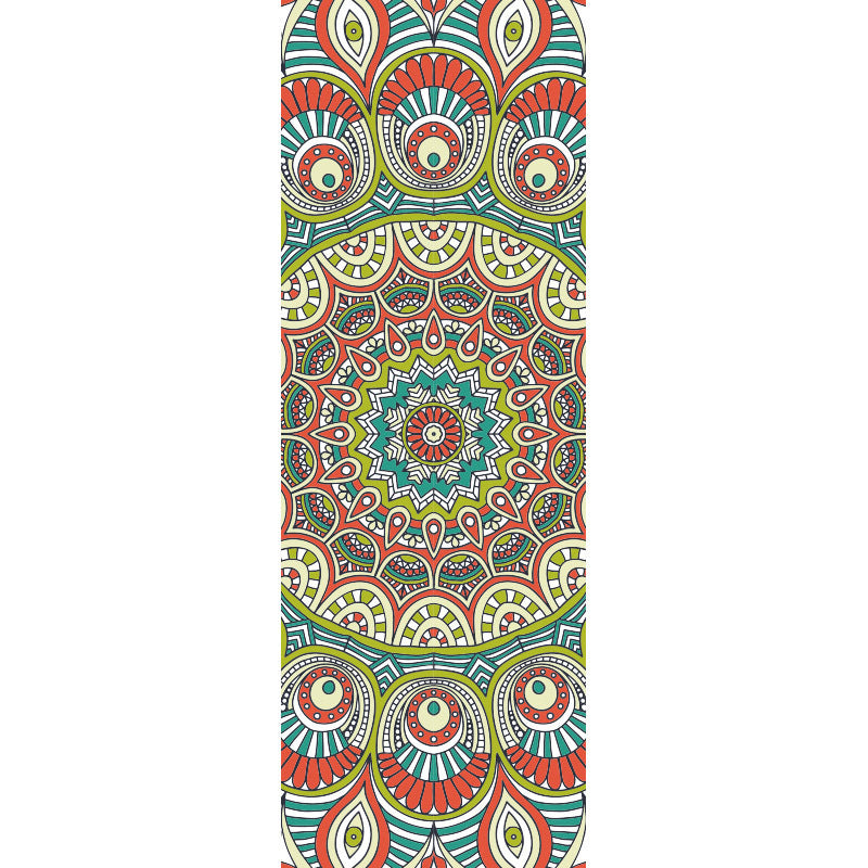 Printed Yoga Mat Drape Sweat-Absorbent Fitness Yoga Towel Yoga Drape