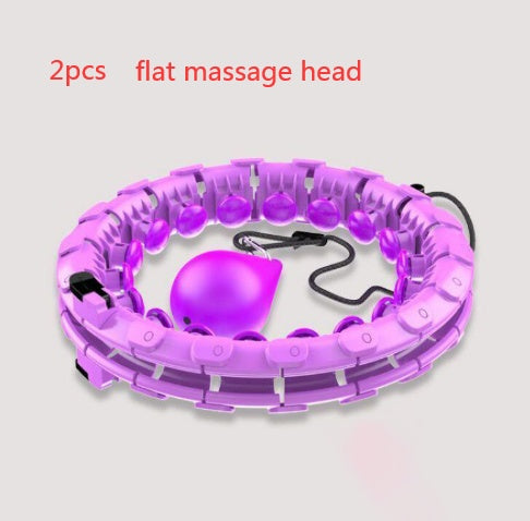 Mujer perezosa con abdomen y cintura Pérdida de peso y fitness inteligente