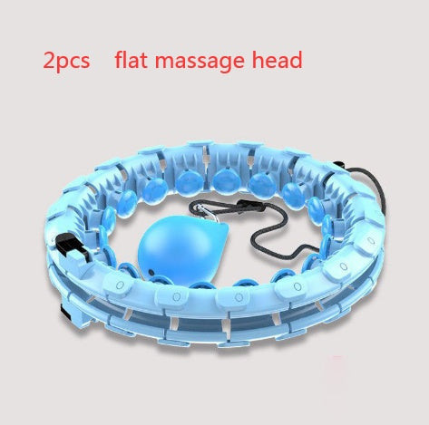 Mujer perezosa con abdomen y cintura Pérdida de peso y fitness inteligente