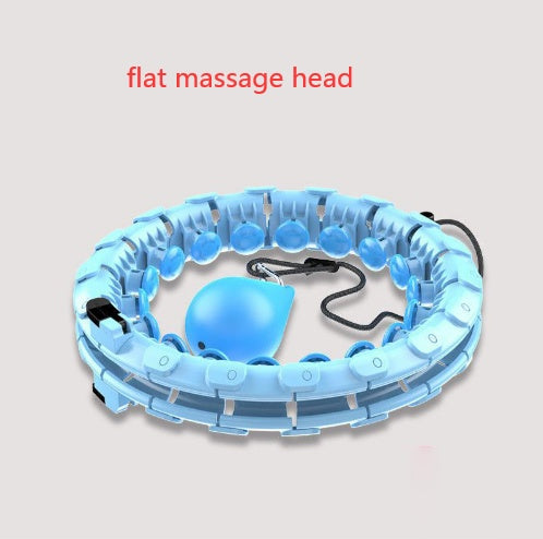 Mujer perezosa con abdomen y cintura Pérdida de peso y fitness inteligente