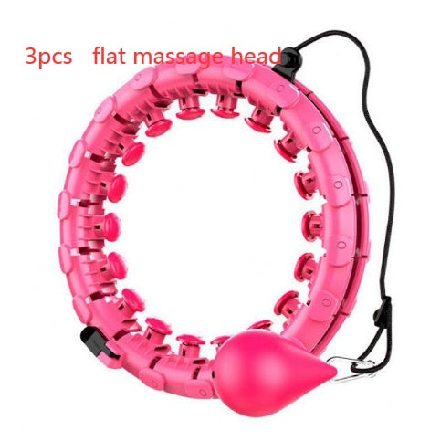 Mujer perezosa con abdomen y cintura Pérdida de peso y fitness inteligente