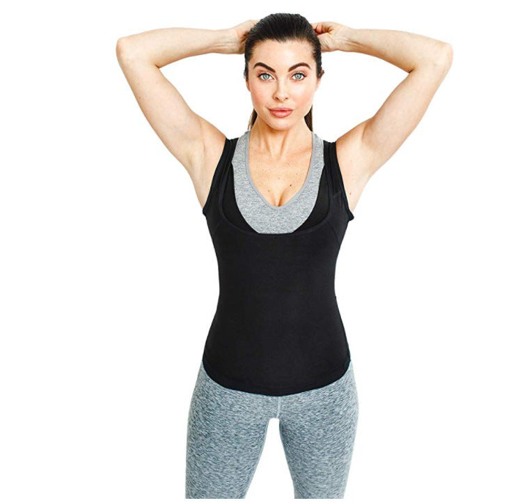 Gilet de sauna corset à évacuation rapide pour sports de fitness