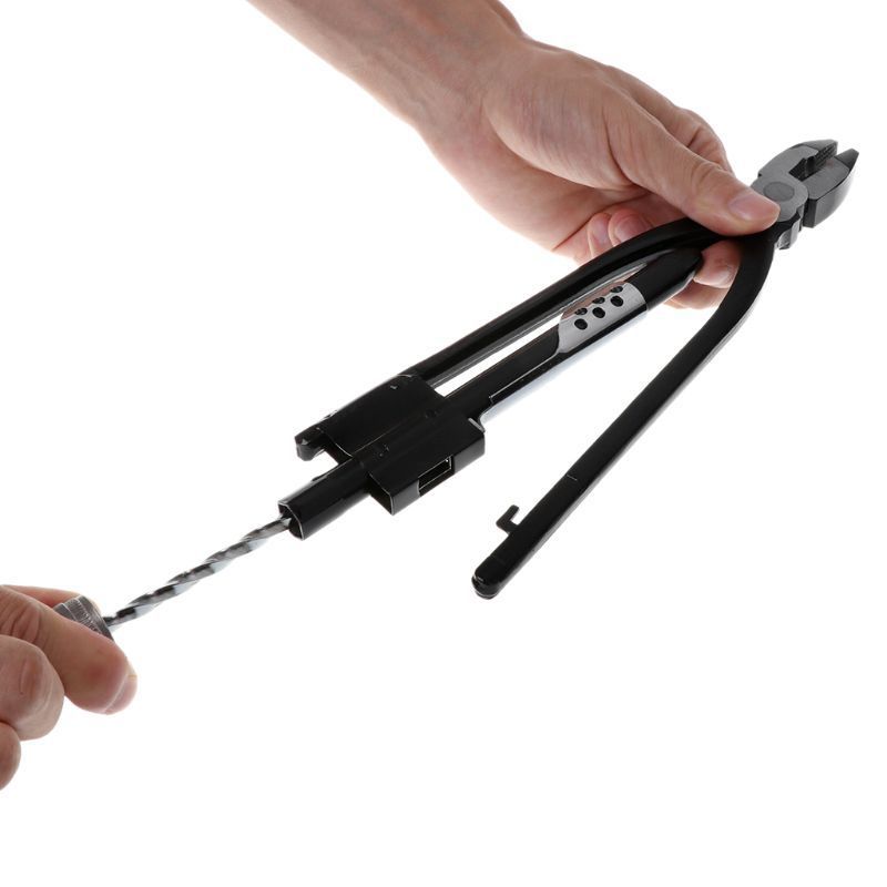 69Motorcycle Car Machinery Aircraft Safety Wire Twisting Plier Lock Twist Twister with A Spring Return Heavy Duty Jaws.