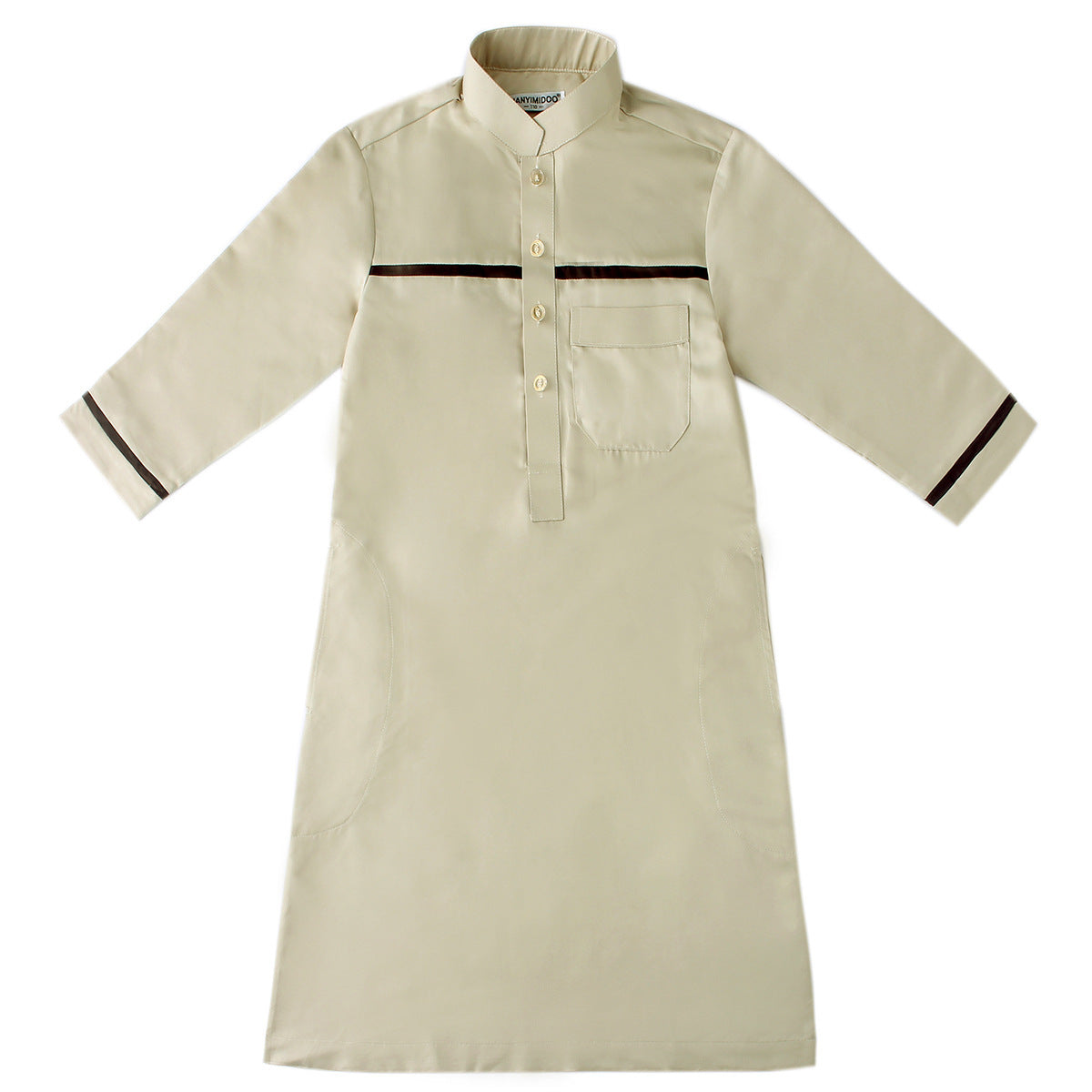 Bata de niño adolescente árabe del Medio Oriente musulmán