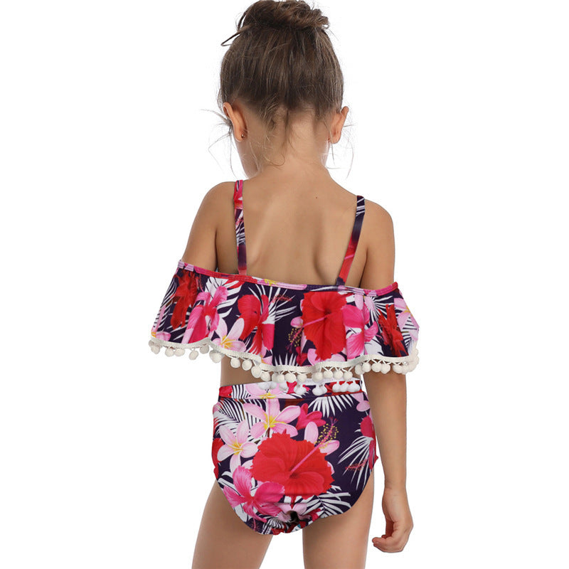 Nouveaux maillots de bain pour enfants Amazon, fabricants européens et américains de maillots de bain pour filles, vente en gros