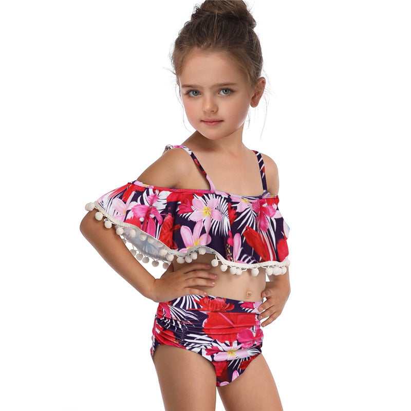 Nouveaux maillots de bain pour enfants Amazon, fabricants européens et américains de maillots de bain pour filles, vente en gros