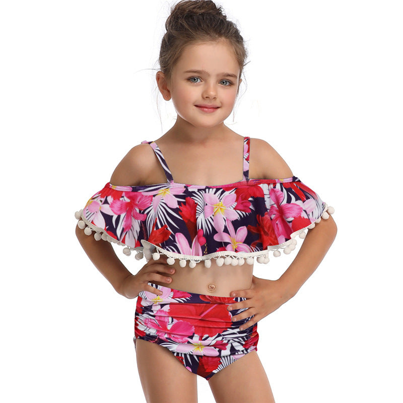 Nouveaux maillots de bain pour enfants Amazon, fabricants européens et américains de maillots de bain pour filles, vente en gros