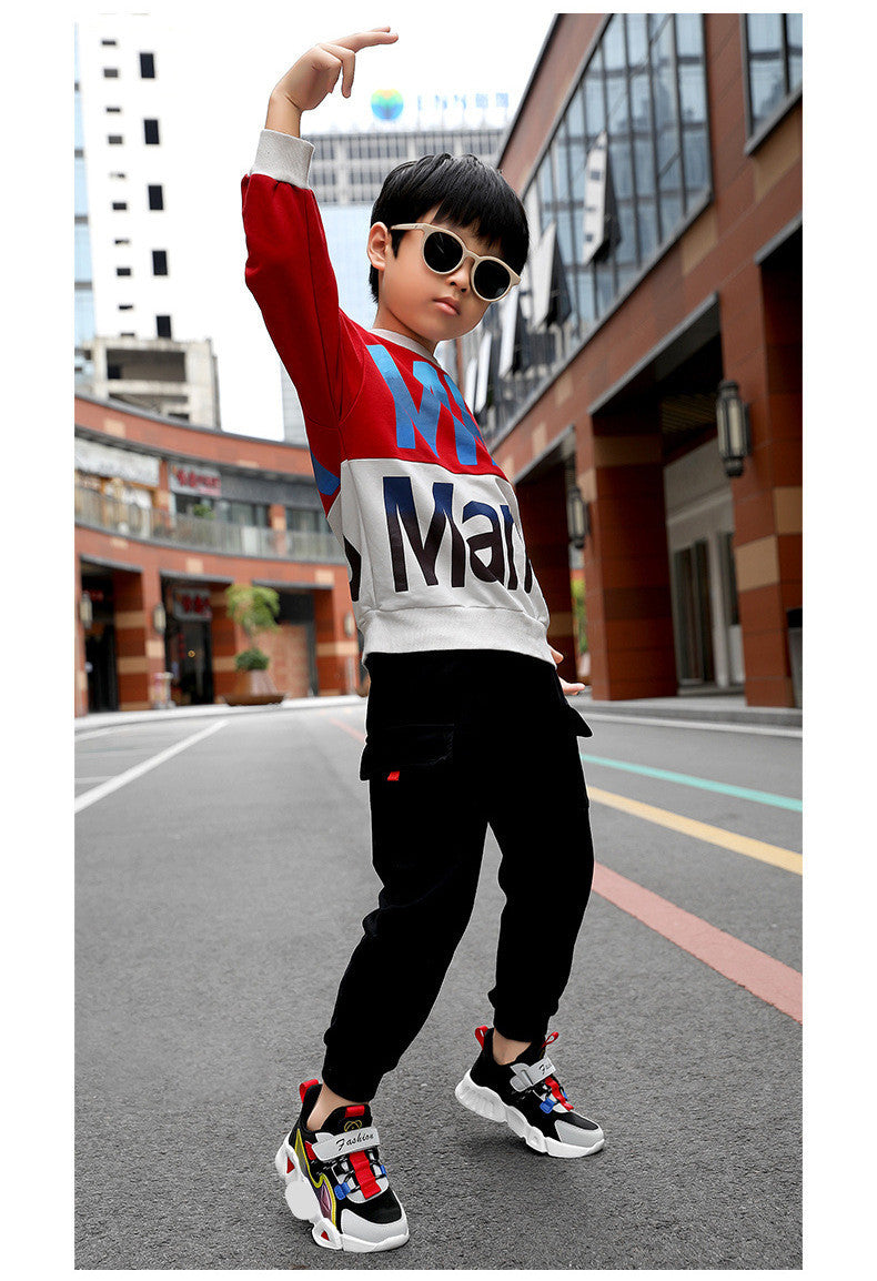 Zapatos deportivos de cuero para niñas pequeñas