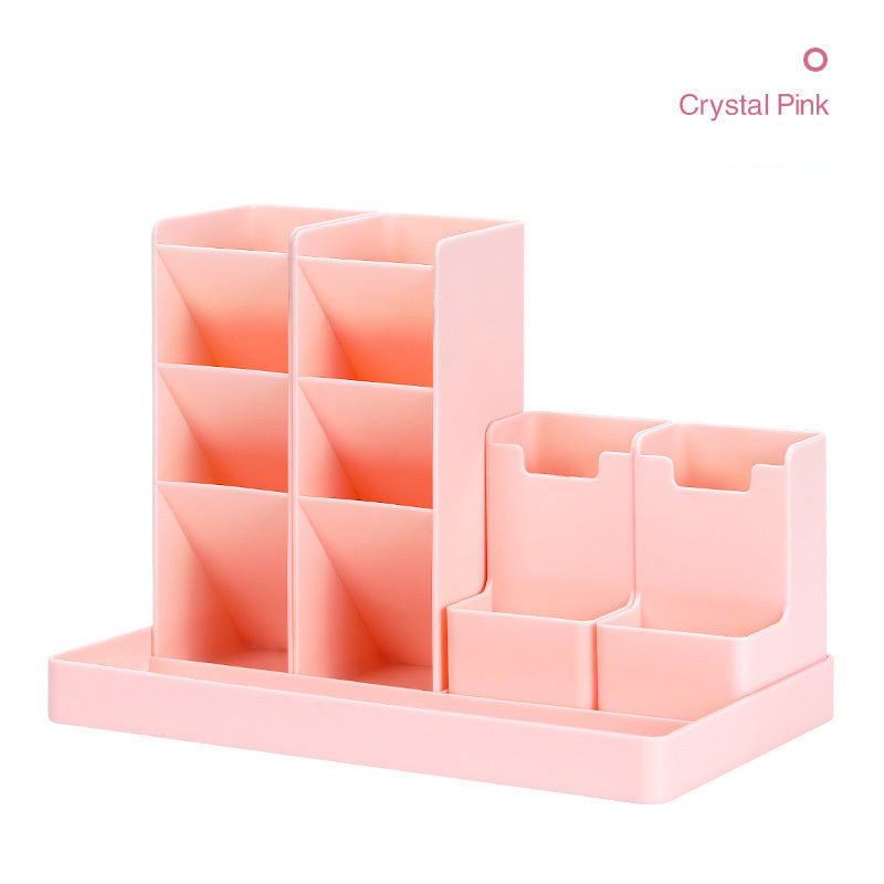 Porte-stylo combiné, stockage de bureau pour étudiants de grande capacité, pendule multifonction