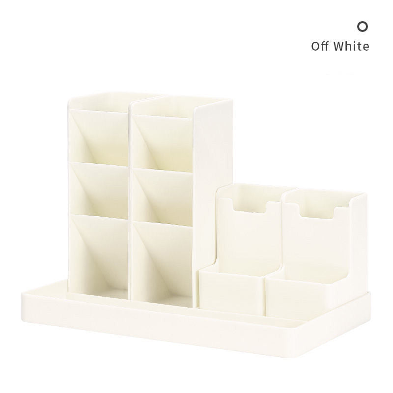 Porte-stylo combiné, stockage de bureau pour étudiants de grande capacité, pendule multifonction