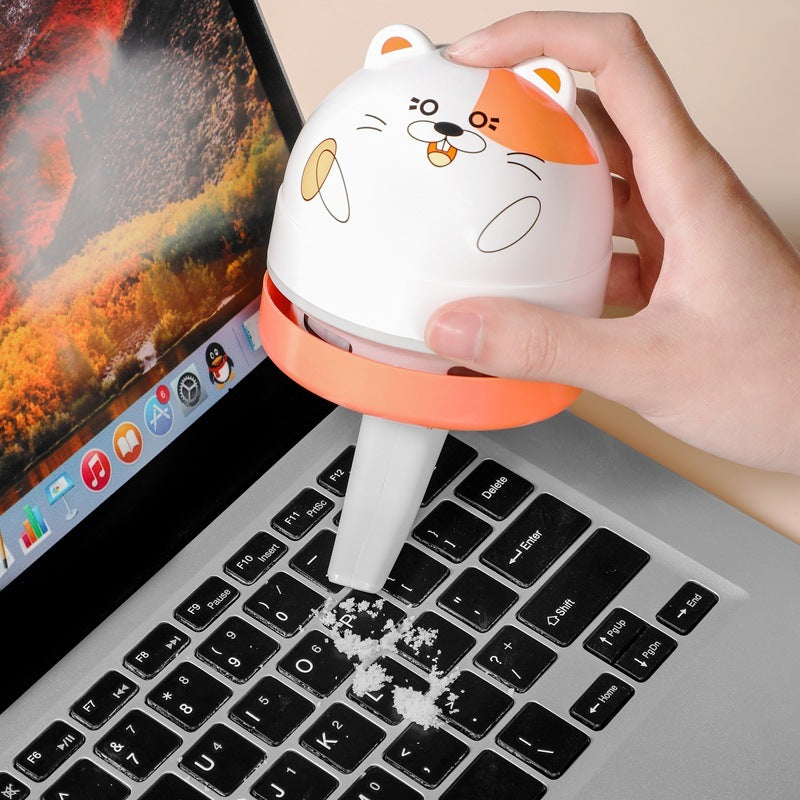 Aspirateur de charge sans fil USB transfrontalier Amazon Mini clavier de bureau Portable nettoyage à main