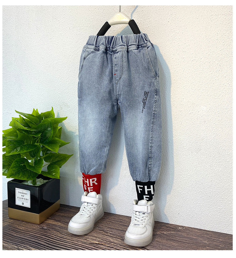 Jeans pour garçons et filles, Style printemps, beaux enfants